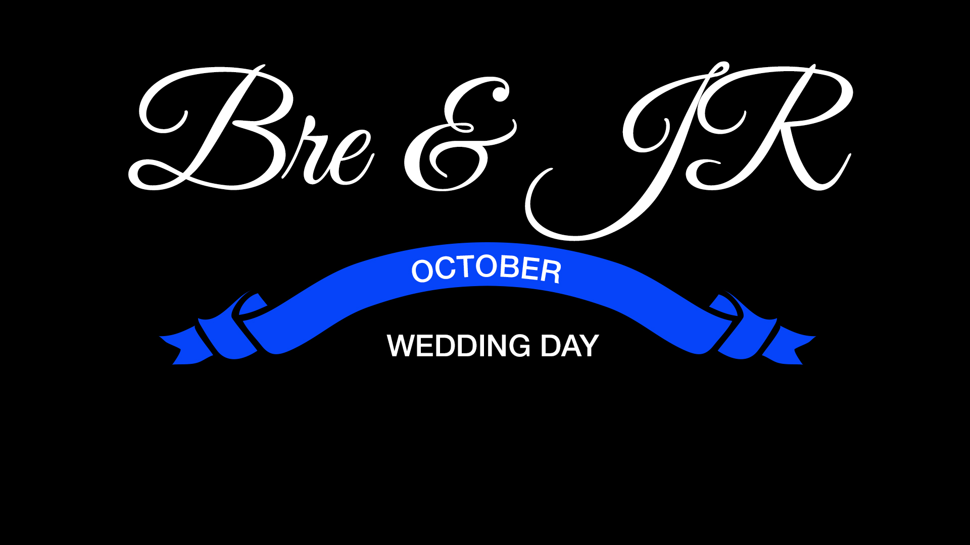 Bre and JR Wedding